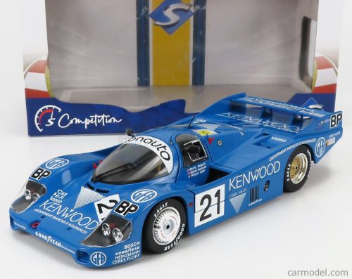 Solido - Porsche 956Lh Team Porsche Kremer Racing N 21 3Rd 24H Le Mans 1983 M.Andretti - M.Andretti - P.Alliot Blue White