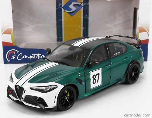 Solido - Alfa Romeo Giulia Gtam N 87 Nurburgring 2021 Green White