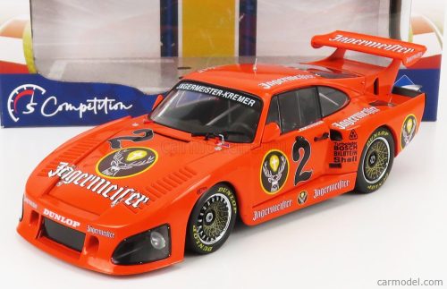 Solido - Porsche 935K3 N 2 Jagermeister Drm Season 1980 Axel Plankenhorn Orange