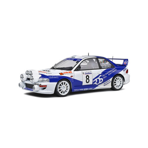 Solido - 1:18 Subaru Impreza S5 Wrc99 White Rally Azimut Di Monza 2000