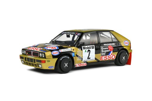 Solido - 1:18 Lancia Delta HF Integrale Black #2 Y.Loubet / J.M.Andrie Adac Ra - SOLIDO