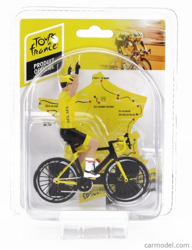 Solido - Figures Ciclista - Cyclist - Maglia Gialla - Yellow Jersey - Winner Tour De France 2023 Yellow