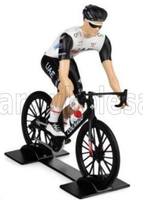 Solido - FIGURES CICLISTA - CYCLIST - TEAM UAE EMIRATES - TOUR DE FRANCE 2023 WHITE BLACK