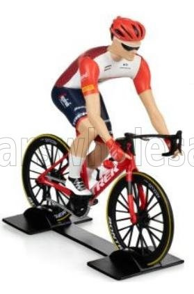 Solido - FIGURES CICLISTA - CYCLIST - TEAM TREK SEGAFREDO - TOUR DE FRANCE 2023 WHITE RED