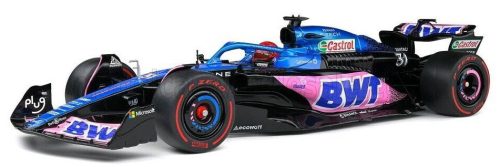 Solido - RENAULT F1  A523 TEAM BWT ALPINE N 31 3rd MONACO GP 2023 ESTEBAN OCON BLUE PINK