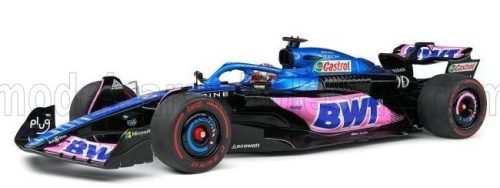 Solido - RENAULT F1  A523 TEAM BWT ALPINE N 10 3rd DUTCH GP 2023 PIERRE GASLY BLUE PINK