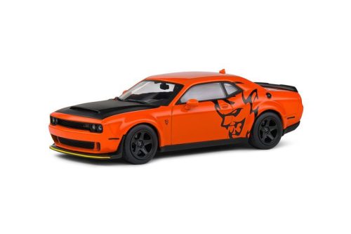 Solido - 1:43 DODGE CHALLENGER SRT DEMON ORANGE 2018 - SOLIDO