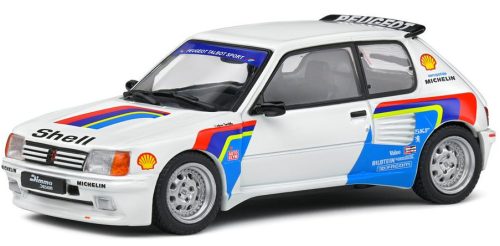 Solido - 1:43 PEUGEOT 205 DIMMA RALLYE TRIBUTE WHITE 1992 - SOLIDO