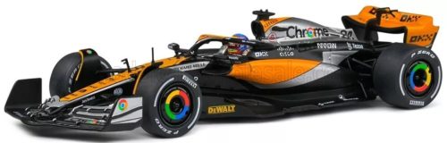 Solido - McLAREN F1  MCL60 TEAM McLAREN N 81 4th BRITISH GP 2023 OSCAR PIASTRI ORANGE BLACK