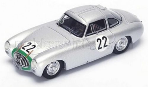 Spark - MERCEDES BENZ 300SL 3.0L S6 TEAM DAIMLER-BENZ A.G. N 22 24h LE MANS 1952 K.KLING - H.KLENK SILVER