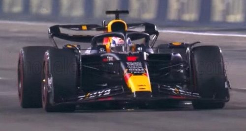 Spark - RED BULL F1  RB19 TEAM ORACLE RED BULL RACING N 1 WORLD CHAMPION WINNER MIAMI GP 2023 MAX VERSTAPPEN MATT BLUE