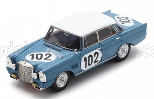 Spark - MERCEDES BENZ 300 SE 3.0L N 102 WINNER 24h SPA 1964 ROBERT CREVITS - GUSTAVE GOSSELIN LIGHT BLUE WHITE