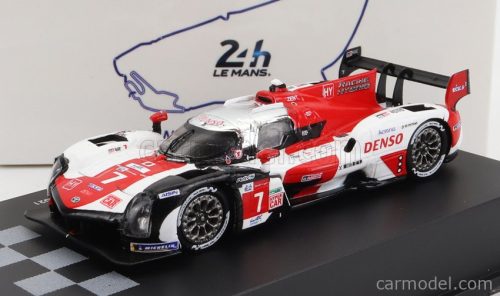 Spark-Model - Toyota Gr010 3.5L V6 Twin Turbo Hybrid Team Gazoo Racing N 7 Winner 24H Le Mans 2021 M.Conway - K.Kobayashi - J.M.Lopez White Red