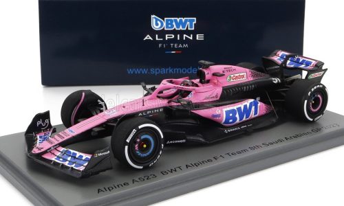 Spark - RENAULT F1  A523 TEAM BWT ALPINE N 31 SEASON 2023 ESTEBAN OCON PINK BLUE