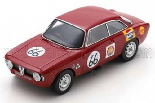 Spark - ALFA ROMEO GIULIA GTA TEAM HONG KONG N 66 SINGAPORE GP 1967 ALBERT POON RED