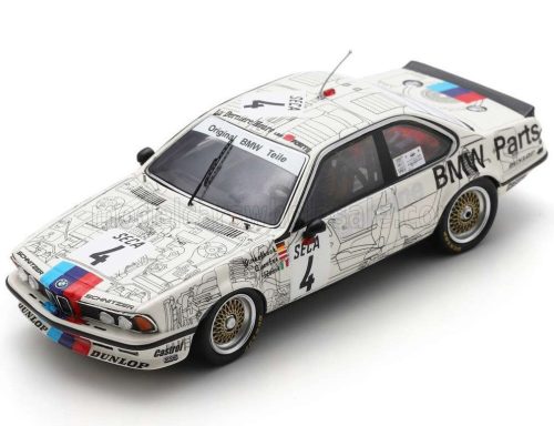 Spark - BMW 6-SERIES 635 CSi TEAM SCNITZER ETERNA N 4 2nd 24h SPA 1983 CARLO ROSSI - DIETER QUESTER - MANFRED WINKELHOCK WHITE