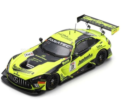 Spark - MERCEDES BENZ AMG GT3 TEAM GETSPEED N 3 24h SPA 2023 F.SCHOLZE - K.HEYER - P.ASSENHEIMER - A.PERONI YELLOW BLACK