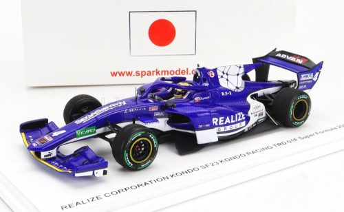 Spark - DALLARA SF23 TOYOTA TRD01F TEAM KONDO RACING N 4 SUPER FORMULA SEASON 2023 KAZUTO KOTAKA BLUE WHITE