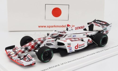 Spark - DALLARA SF23 TOYOTA TRD01F TEAM DENSO ROOKIE RACING N 14 SUPER FORMULA SEASON 2023 KAZUYA OSHIMA WHITE RED BLACK