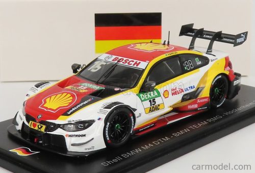 Spark-Model - Bmw 4-Series M4 Bmw Team Rmg N 15 Dtm Hockenheim 2018 A.Farfus White Red Yellow