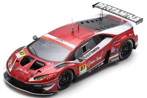 Spark - LAMBORGHINI Gran Seed LAMBORGHINI GT3 N 87 TEAM JLOC GT300 SUPER GT 2021 KOSUKE MATSUURA - NATSU SAKAGUCHI RED WHITE