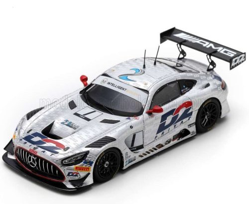 Spark - MERCEDES BENZ AMG GT3 EVO TEAM 2 SEAS MOTORSPORT N 1 BRITISH GT CHAMPIOSHIP 2023 IAN LOGGIE - JULES GOUNON SILVER