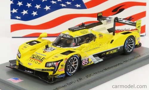 Spark-Model - Cadillac Dpi-V.R Team Jdc-Miller Motorsport N 85 5Th 24H Daytona 2020 J.Piedrahita - M.Leist - C.Miller - T.Vautier Yellow Black