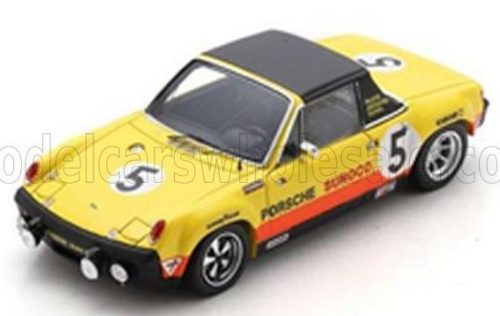 Spark - PORSCHE 914/6 N 5 24h DAYTONA 1971 J.DUVAL - G.NICHOLAS - B.BAILEY YELLOW RED BLACK