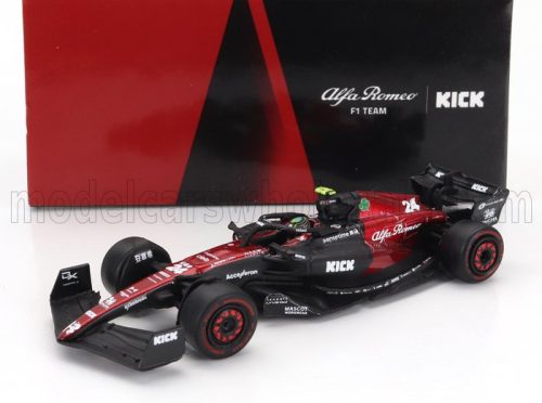 Spark - ALFA ROMEO F1  C43 TEAM STAKE N 24 SEASON 2023 GUANYU ZHOU BLACK RED