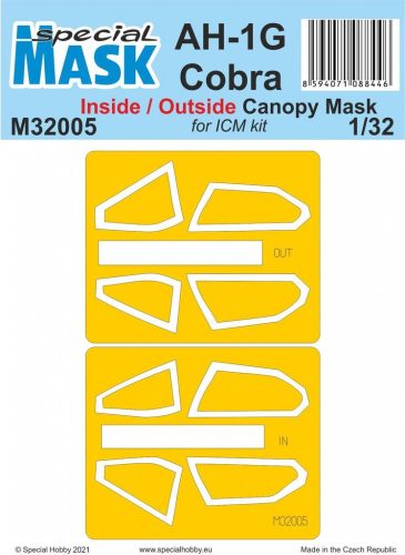 Special Hobby - AH-1G Cobra Inside/Outside MASK