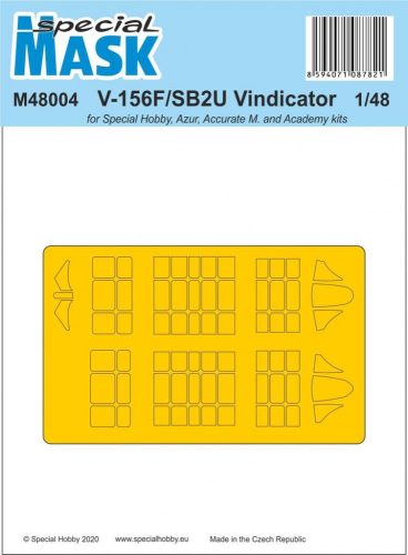 Special Hobby - V-156F/SB2U Vindicator MASK