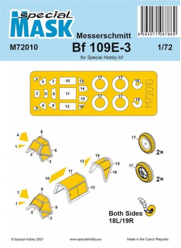 Special Hobby - Messerschmitt Bf 109E-1/3 Mask