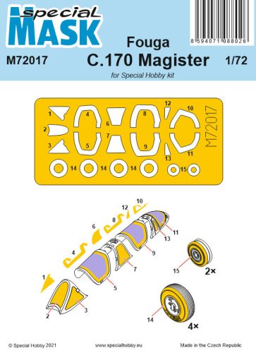 Special Hobby - Fouga C.170 Magister Mask