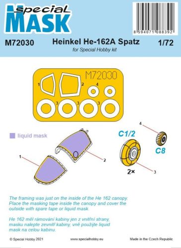 Special Hobby - Heinkel He 162 MASK