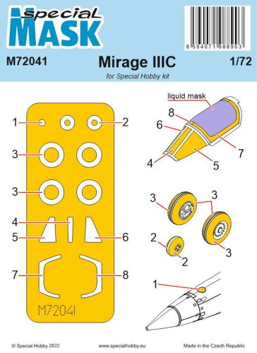 Special Hobby - Mirage IIIC MASK