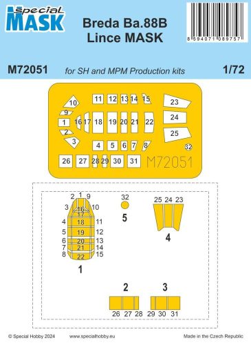 Special Hobby - Breda Ba.88B Lince MASK