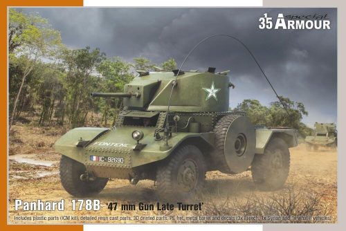 Special Hobby - Panhard 178B 47 mm Gun Late Turret