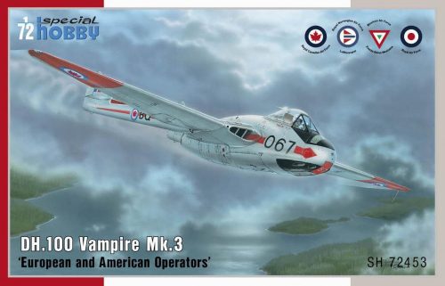 Special Hobby - DH.100 Vampire Mk.3 European and American Operators