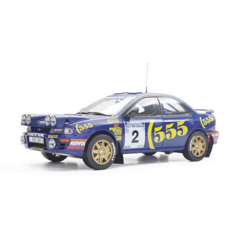 Sunstar - 1:18 Subaru Impreza 555 - #2 Mcrae Colin - Ringer Derek -Winner Rally Of New Zealand 1994