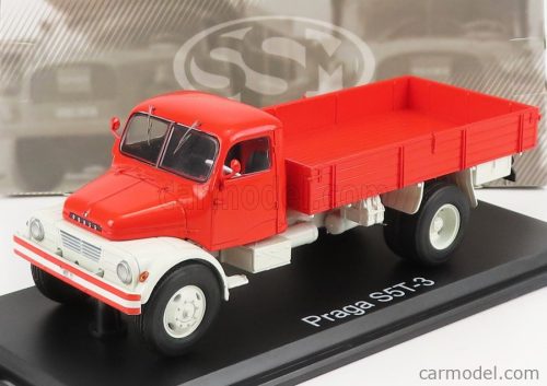 Start Scale Models - Praga S5T-3 Truck 2-Assi 1965 Red Grey