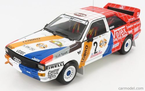 Sun-Star - Audi Quattro A1 N 2 Winner Rally International Avd/Sth Hunsruck 1984 H.Demuth - W.Lux Red White