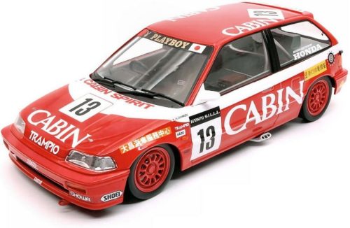 TRIPLE9 - 1:18 Honda Civic EF3 Team Cabin #13 Macau GP, Red, 1988 - Triple9