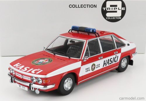 Triple9 - Tatra 613 Czechoslovakia Hasici Fire Engine 1979 Red White