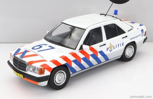 Triple9 - Mercedes Benz 190E (W201) N 67 Police Dutch 1993 White Blue Red