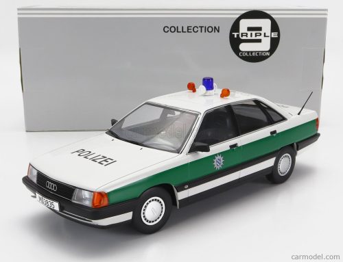 Triple9 - Audi 100 (C3) Polizei 1989 White Green