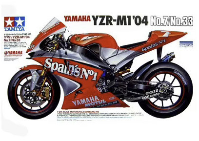 Tamiya - Yamaha Yzr-M1'04 No.7/No.33