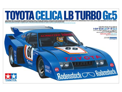 Tamiya - 1:20 Toyota Celica LB Turbo Gr.5