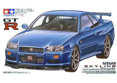 Tamiya - Nissan Skyline Gt-R V-Spec R34