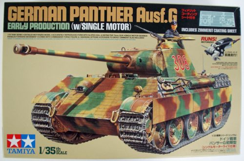 Tamiya - German Panther Ausf. G Early Production (w/Single Motor)