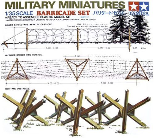 Tamiya - Barricade Setkit- Ca127